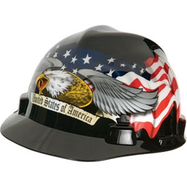 MSA V-Gard Freedom Series Cap American Eagle