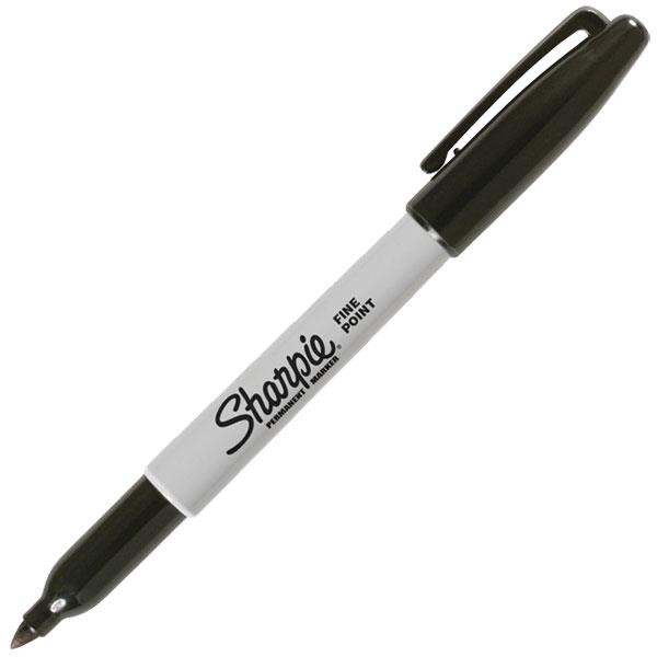 Sharpie Permanent Marking Pen Fine Black