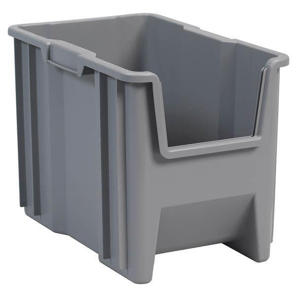 Akro-Mils Stak-N-Store Bin Gray