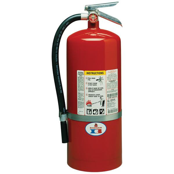 Badger Standard 20 lb ABC Fire Extinguisher w Wall Hook