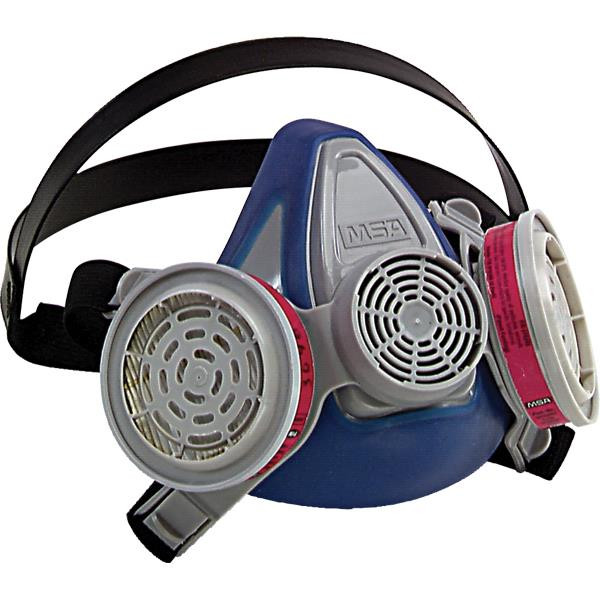 MSA Advantage 200 LS Half-Mask Respirator 2-Piece Neckstrap Large Respiratory Protection