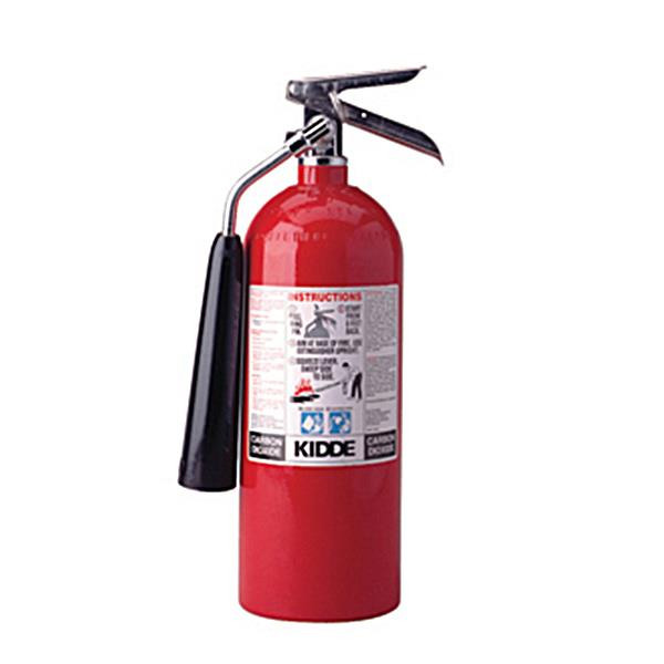 Kidde Pro 5 lb CO2 Fire Extinguisher w Wall Hook