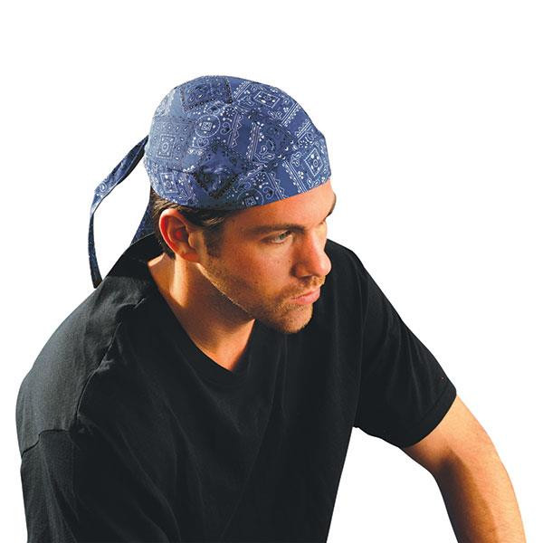 OccuNomix Tie Hat Doo Rag Cowboy Blue