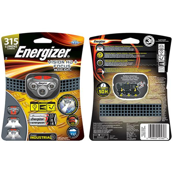 Energizer Industrial Vision HD+ Focus LED Headlight - White