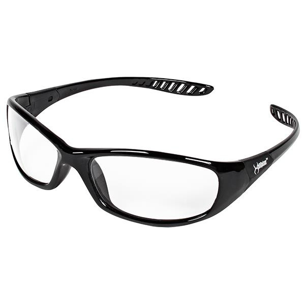 Black Frame Clear Anti-Fog Lens Safety Eyewear Kleenguard Hellraiser