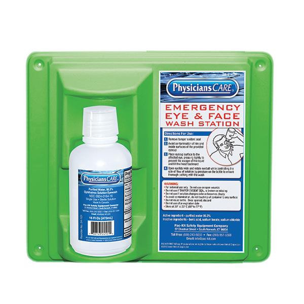 Eyewash Station Single Bottle Eyewash Station