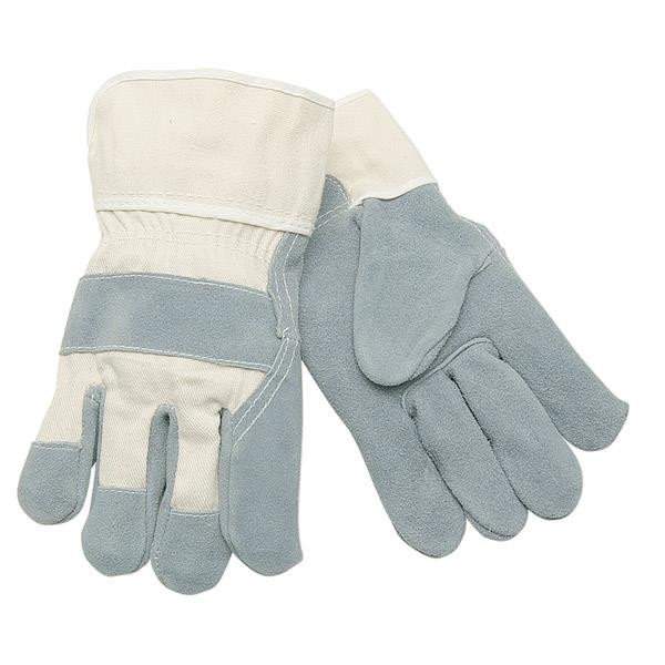 MCR Safety Select Shoulder Leather Palm Gloves "A" Grade Plasticized Cuffs X-Large