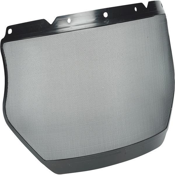 MSA V-Gard General-Purpose Plastic-Edge Mesh Visor 8" x 17" Clear