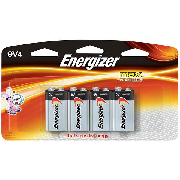 Energizer Max Alkaline 9V Batteries Energizer Alkaline