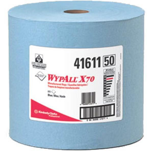 WypAll* X70 Wipers Jumbo Roll Blue