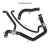 2001-2005 GM 6.6L DURAMAX PERFORMANCE SILICONE UPPER AND LOWER COOLANT HOSE KIT