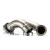 6.4L FORD POWER STROKE 4" 409 STAINLESS 2 PIECE DOWN PIPE