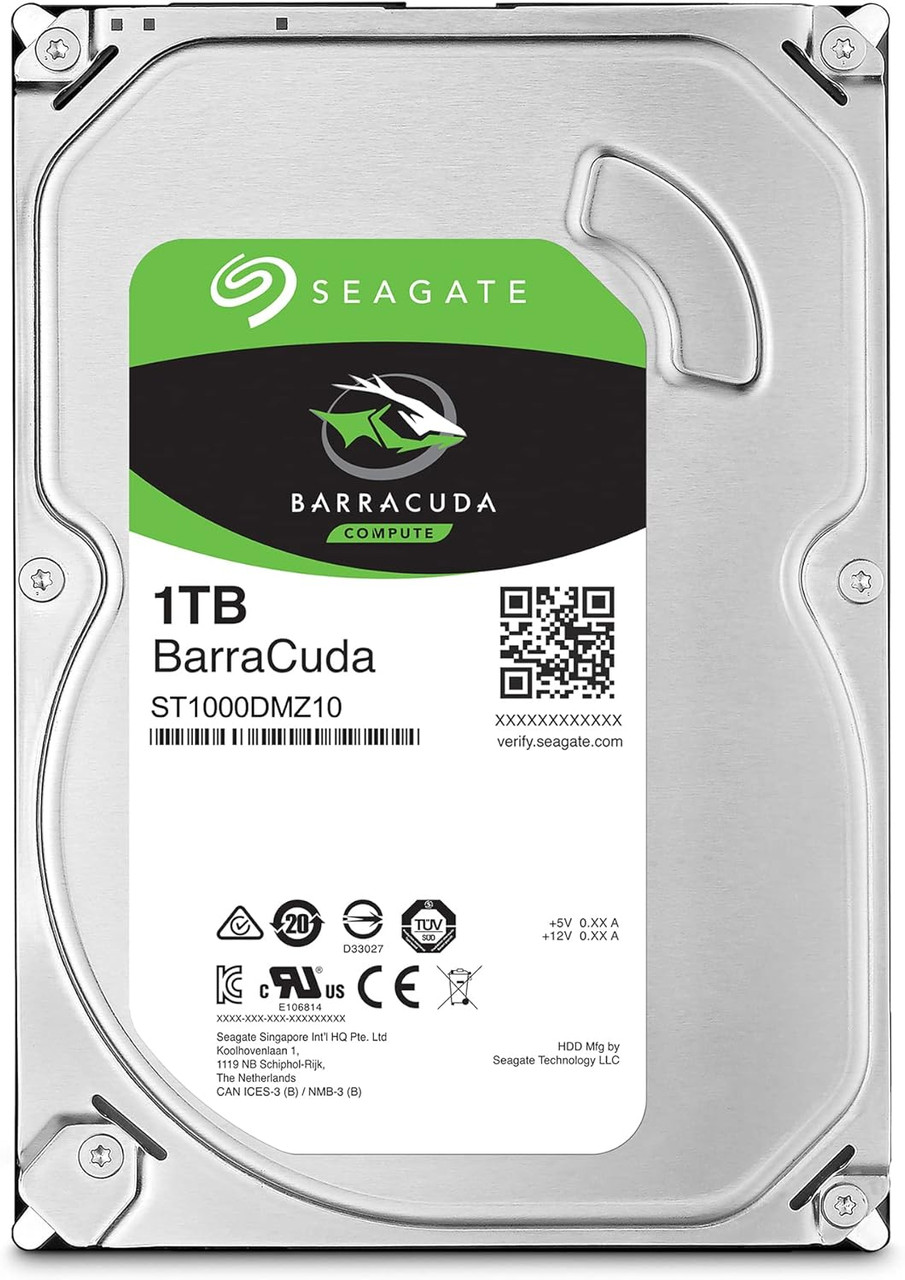 内蔵型ハードディスクドライブ Seagate Barracuda 1TB HDD Seagate BarraCuda 1TB Internal Hard Drive