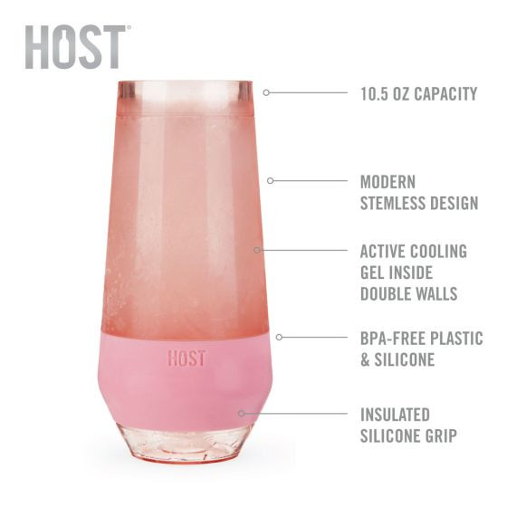 Host Champagne Freeze Cooling Cup - Thumbnail 5