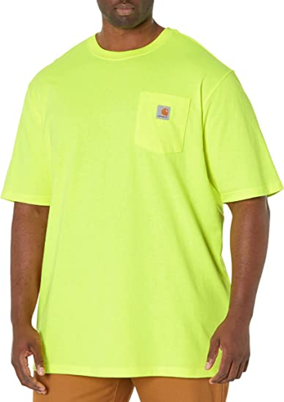 Carhartt Men's Relaxed Fit Heavyweight Short-Sleeve Pocket T-Shirt