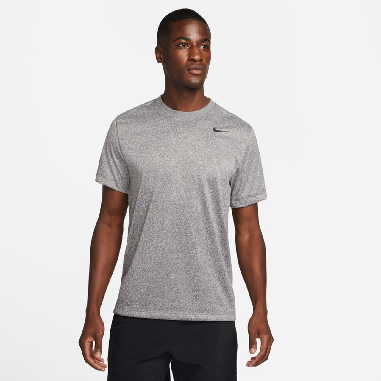 ★ Nike★ Dry Fit Fitness T-Shirt M Black Matte Silver DX09 Nike Dri-FIT Legend Men's Fitness T-Shirt. Nike.com