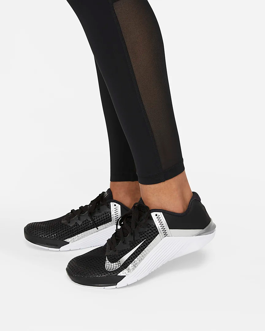 nike black mesh leggings