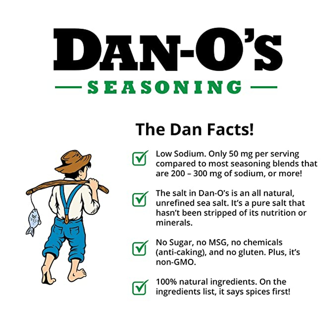 Dan-O's Original Seasoning - All-Natural, 20oz 