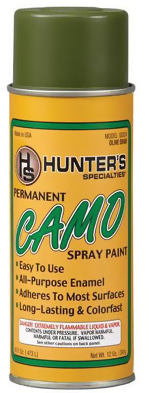 Hunter's Specialties Permanent Camo Spray Paint - Olive Drab