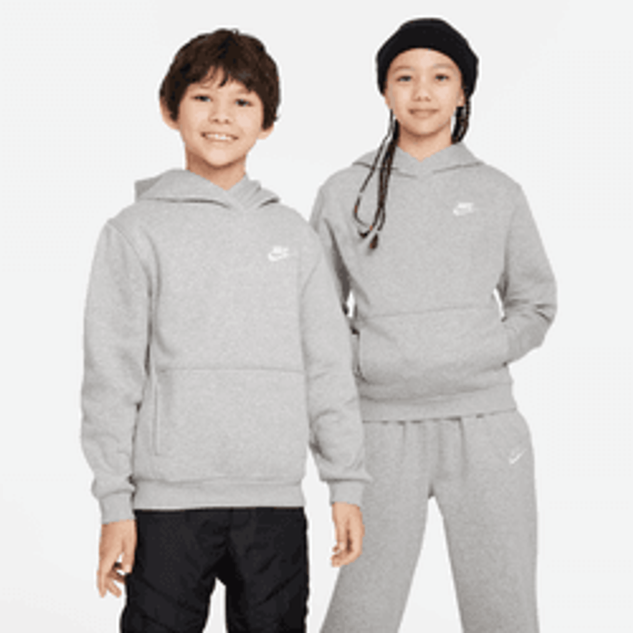 Club Fleece Sportswear Nike Pullover Kids Hoodie