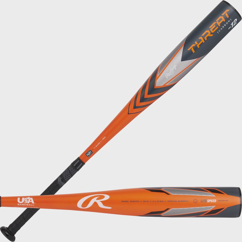 Rawlings Threat USA Baseball Bat – Drop -12oz at Simpson Outfitters