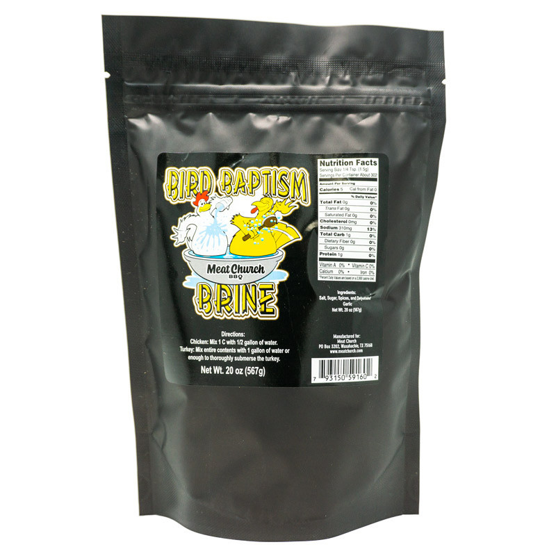 Meat Church Bird Baptism Poultry Brine