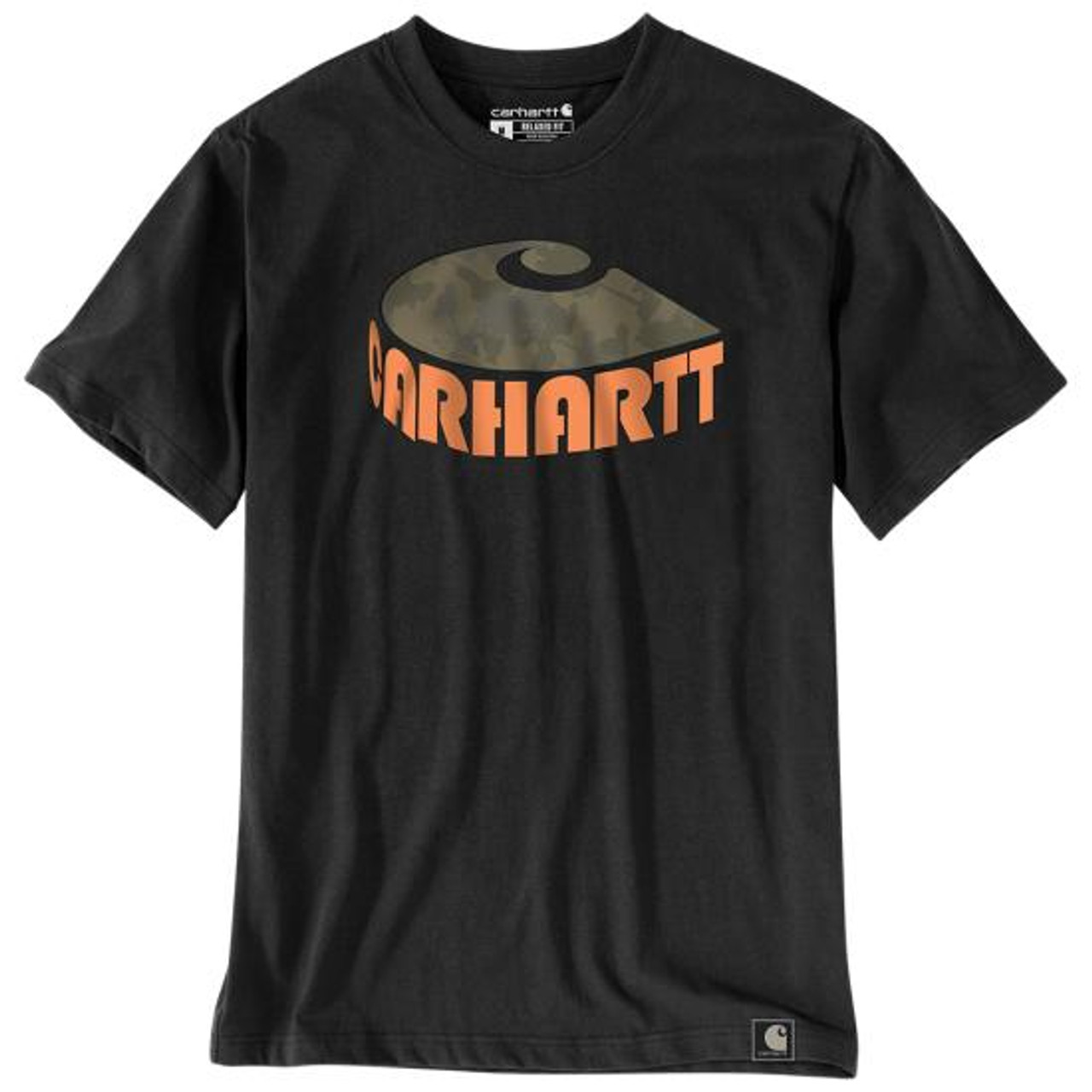 Carhartt Relaxed Heavyweight Dog Graphic T-Shirt for Men in Green