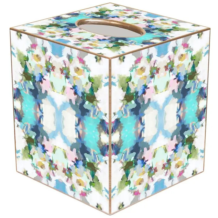 Brooks Avenue Pink by Laura Park Tissue Box Cover