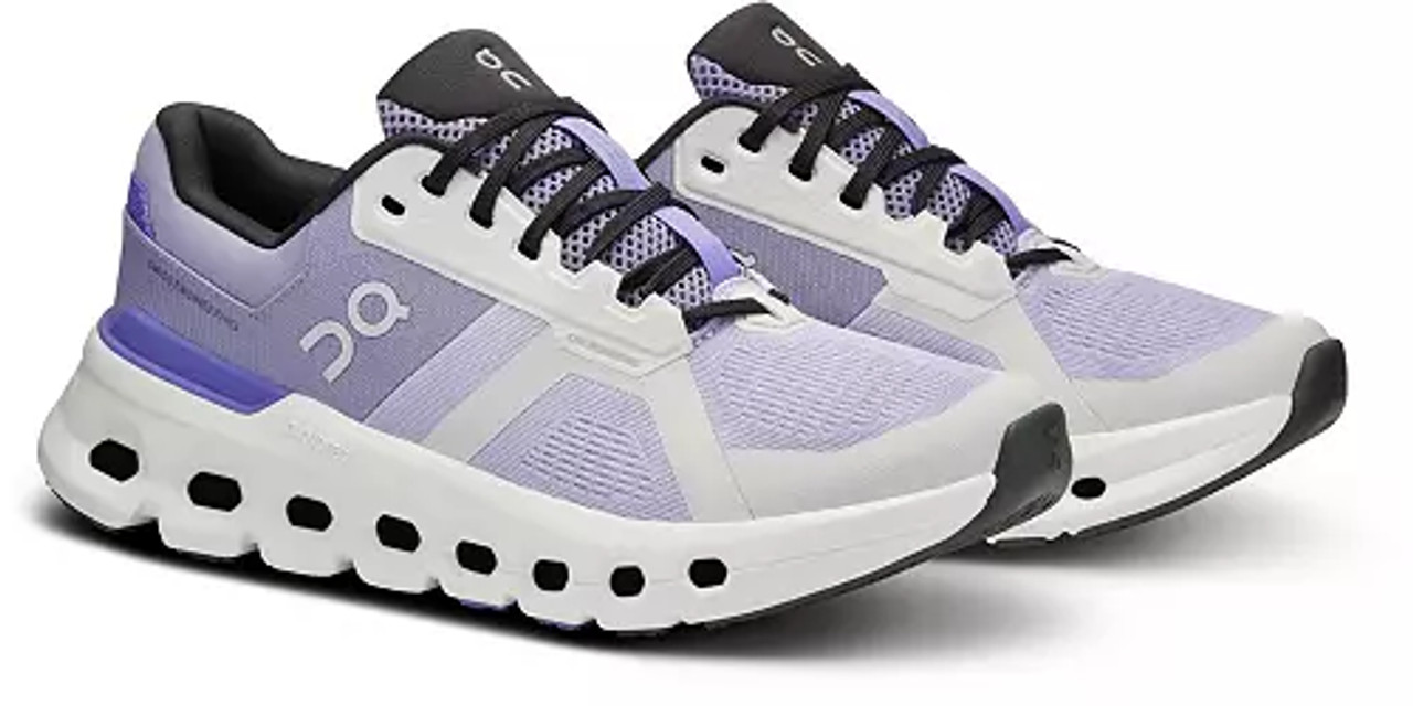 On Women's Cloudrunner 2 Running Shoes - Frost/White