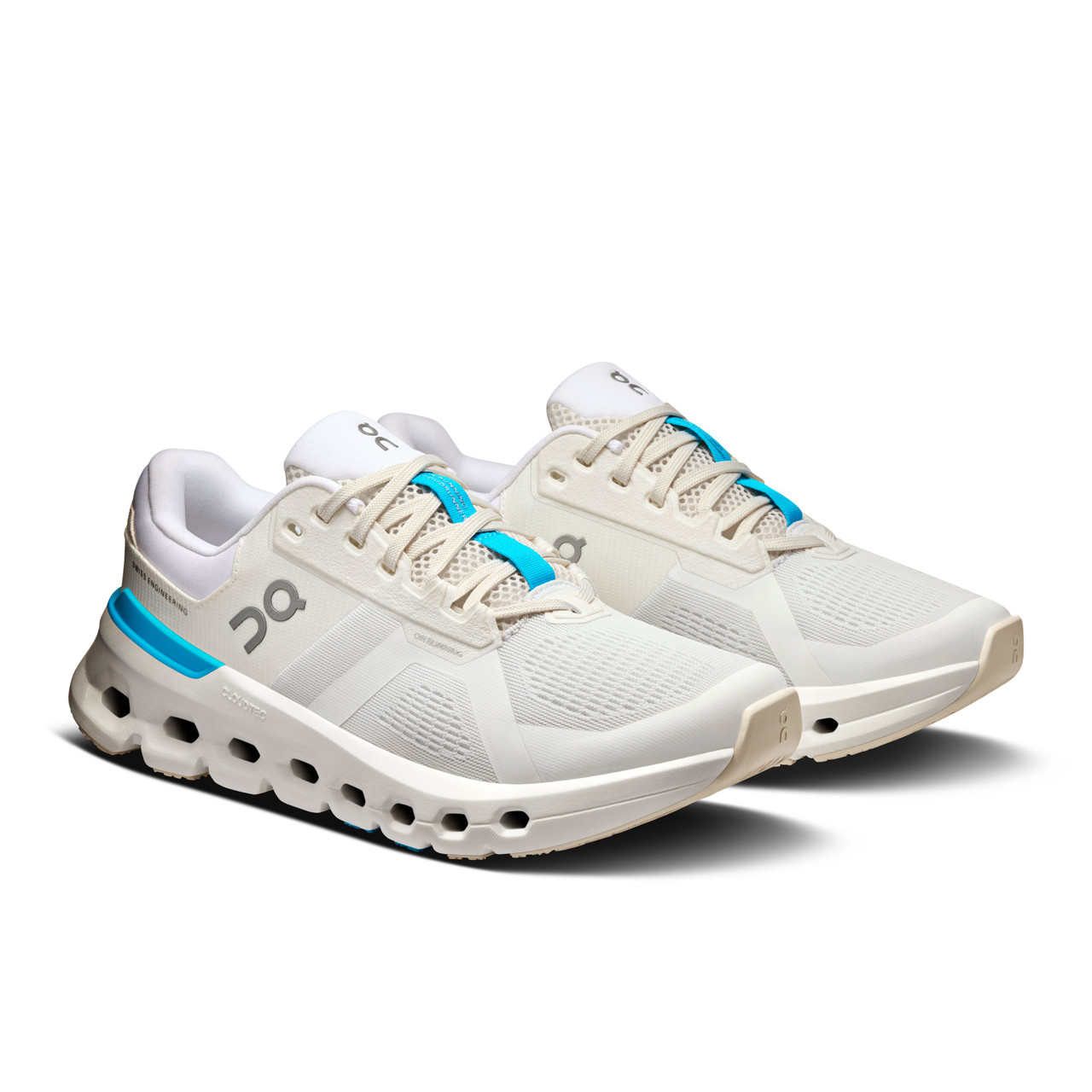 靴 On CLOUDRUNNER On Women's Cloudrunner 2 Running Shoes - Frost/White