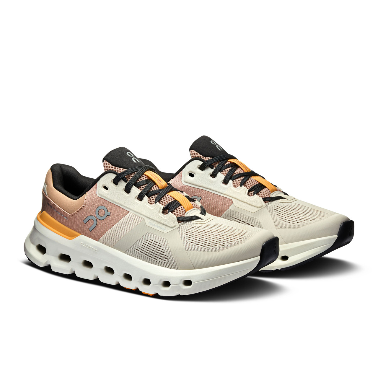 On Women's Cloudrunner 2 Running Shoes - Frost/White
