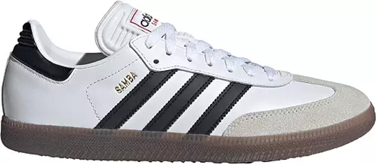 adidas Samba ホワイト/ブラック シューズ Size 24 Adidas Samba Indoor Soccer Shoes