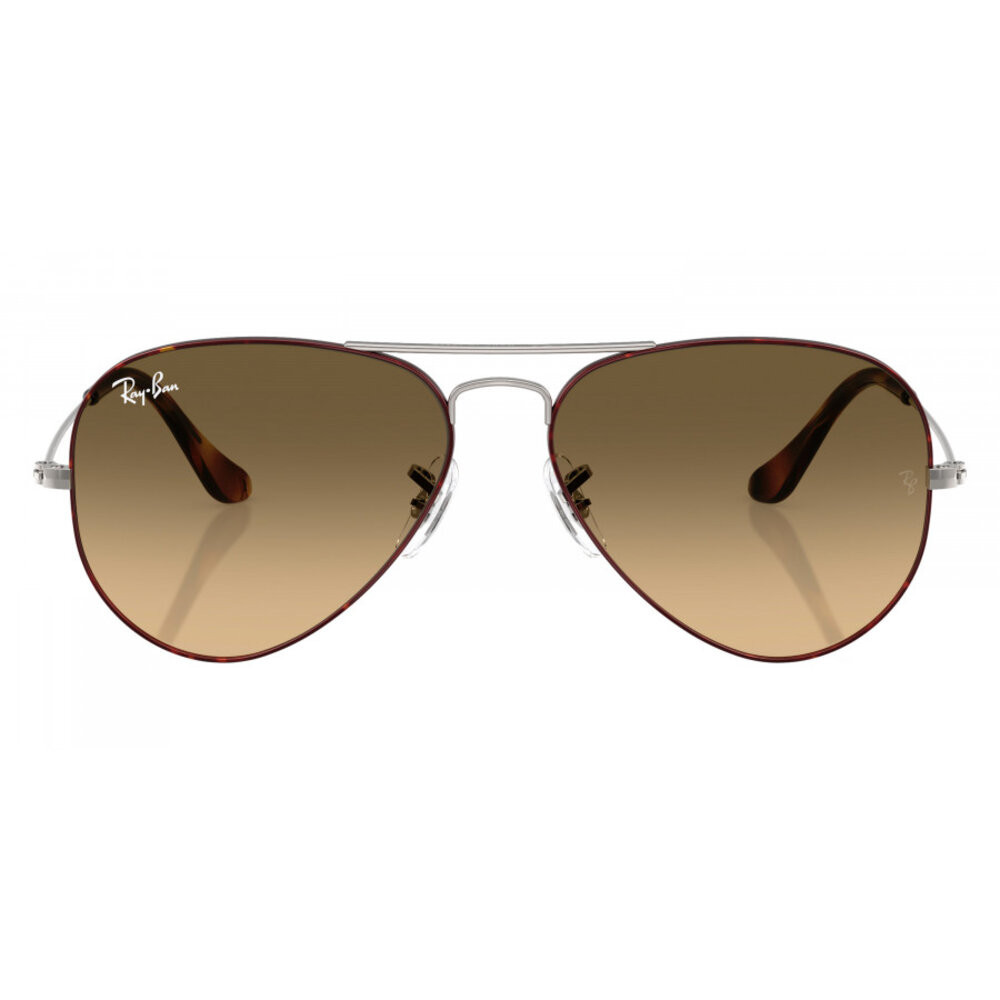 Ray-Ban Aviator – Havana on Gunmetal/Brown Vintage Gradient