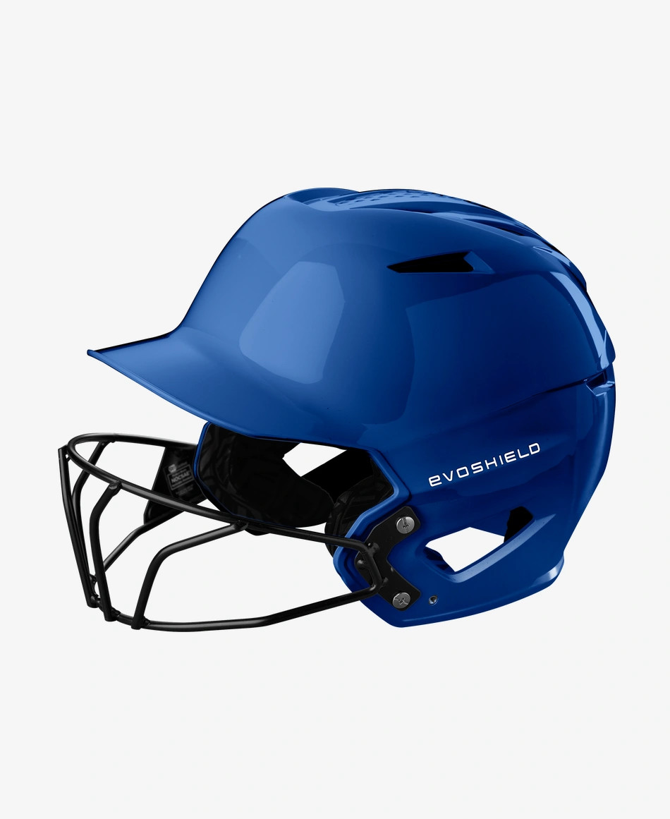 evoshield football helmet Pro-SRZ Scarlet Catcher's Helmet: WB5708405 the XVT 2.0 Batting Helmet with Facemask from EvoShield offers hitters the security they require in the box EvoShield XVT 2.0 Matte Batting