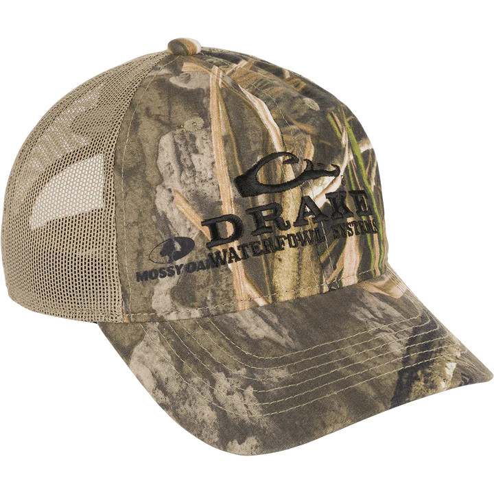 Drake Mesh Back Camo Cap Shadow Grass Habitat