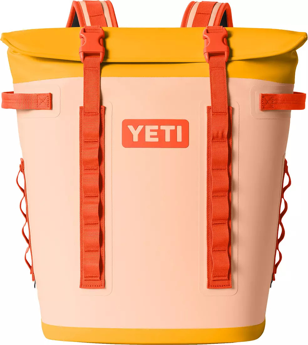 Yeti Hopper M20 Soft Backpack Cooler - Peach/Beekeeper