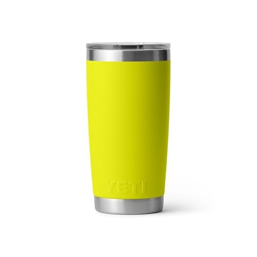 Yeti Rambler 20 oz Tumbler with Magslider Lid - Firefly Yellow