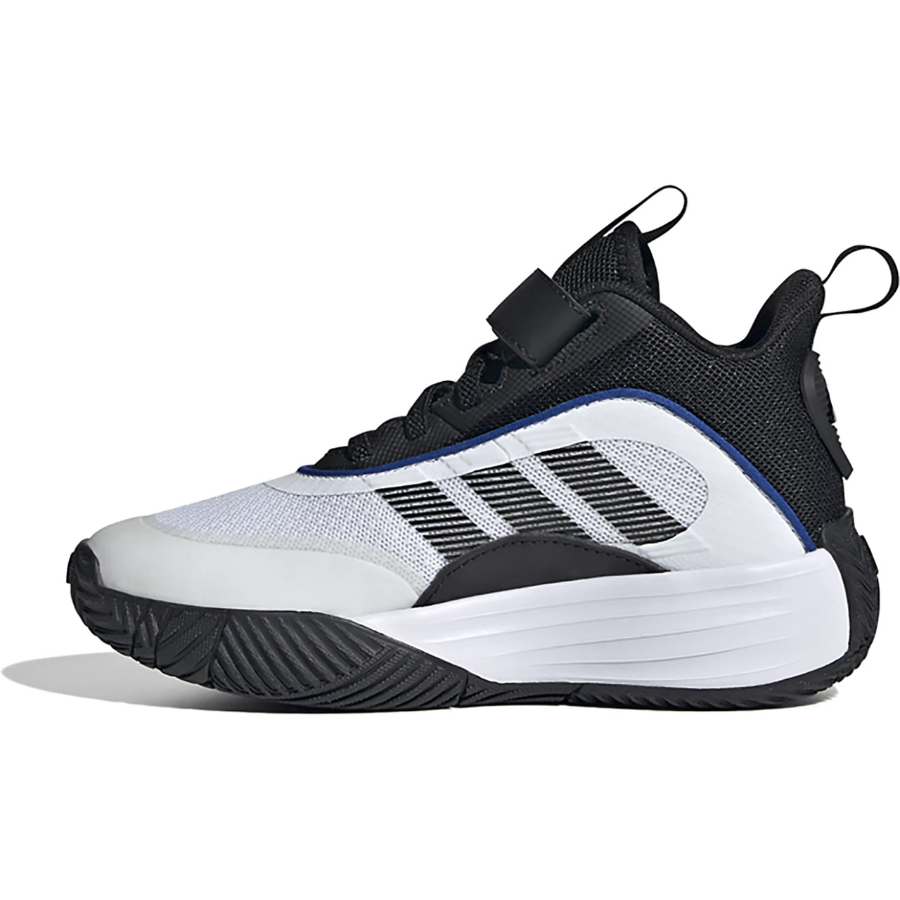 Adidas Kids Own The Game 3.0 Basketball Shoes - White/Black Adidas Kids Own The Game 3.0 Basketball Shoes - White/Black