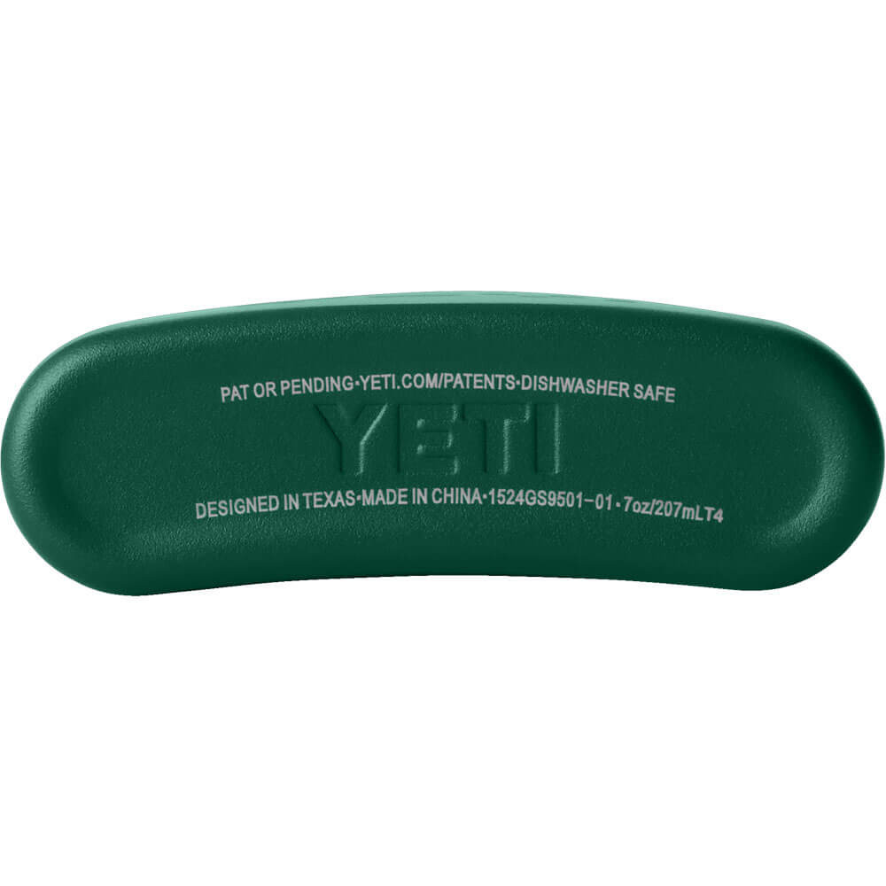 Yeti 7oz Flask with Funnel - Black Forest Green