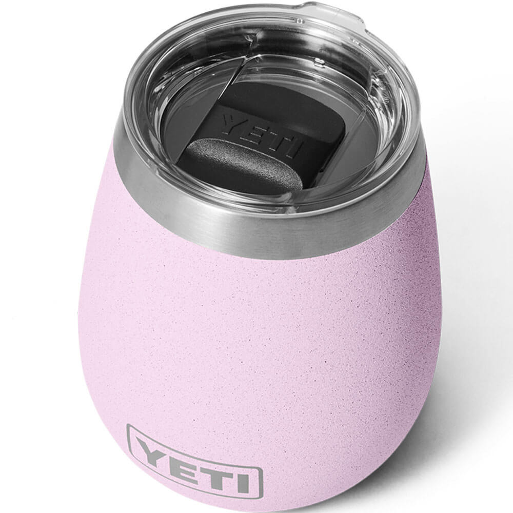 Yeti Rambler 10 oz. Wine Tumbler with Magslider Lid - Cherry Blossom