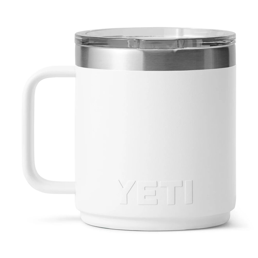 未使用 YETI Rambler 10oz　mug ホワイト Yeti Rambler 10oz Stackable Mug - White