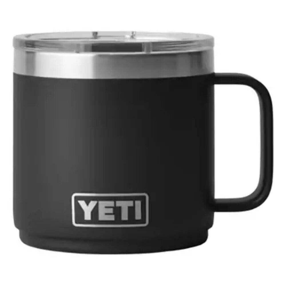 YETI Rambler 14oz Stackable Mug with Ceramic Lining Black