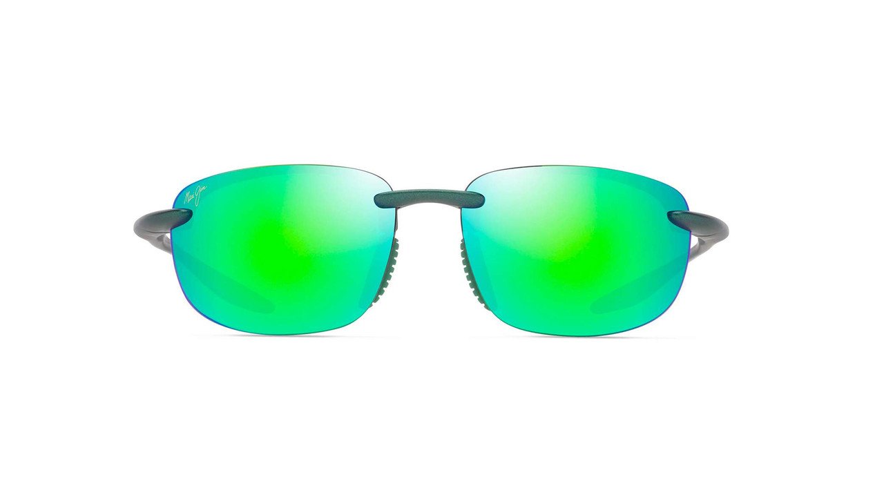 Maui Jim Ho'okipa Ultra Polarized Sunglasses – Matte Green