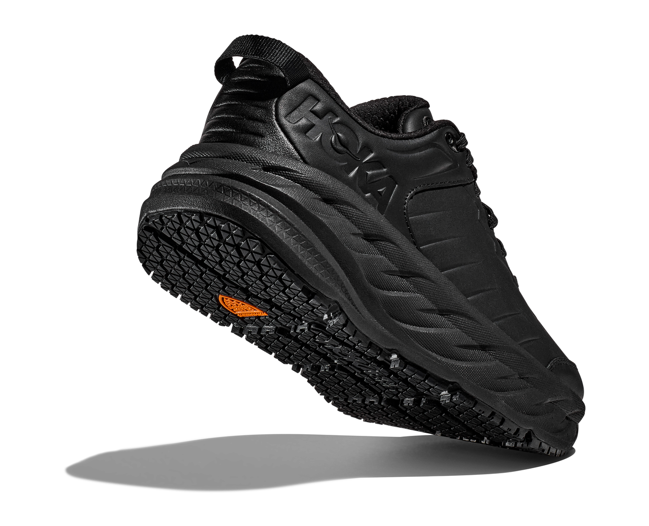 靴 HOKA ONE ONE BONDI SR 25.0 Hoka Bondi SR Slip-Resistant Leather Shoe