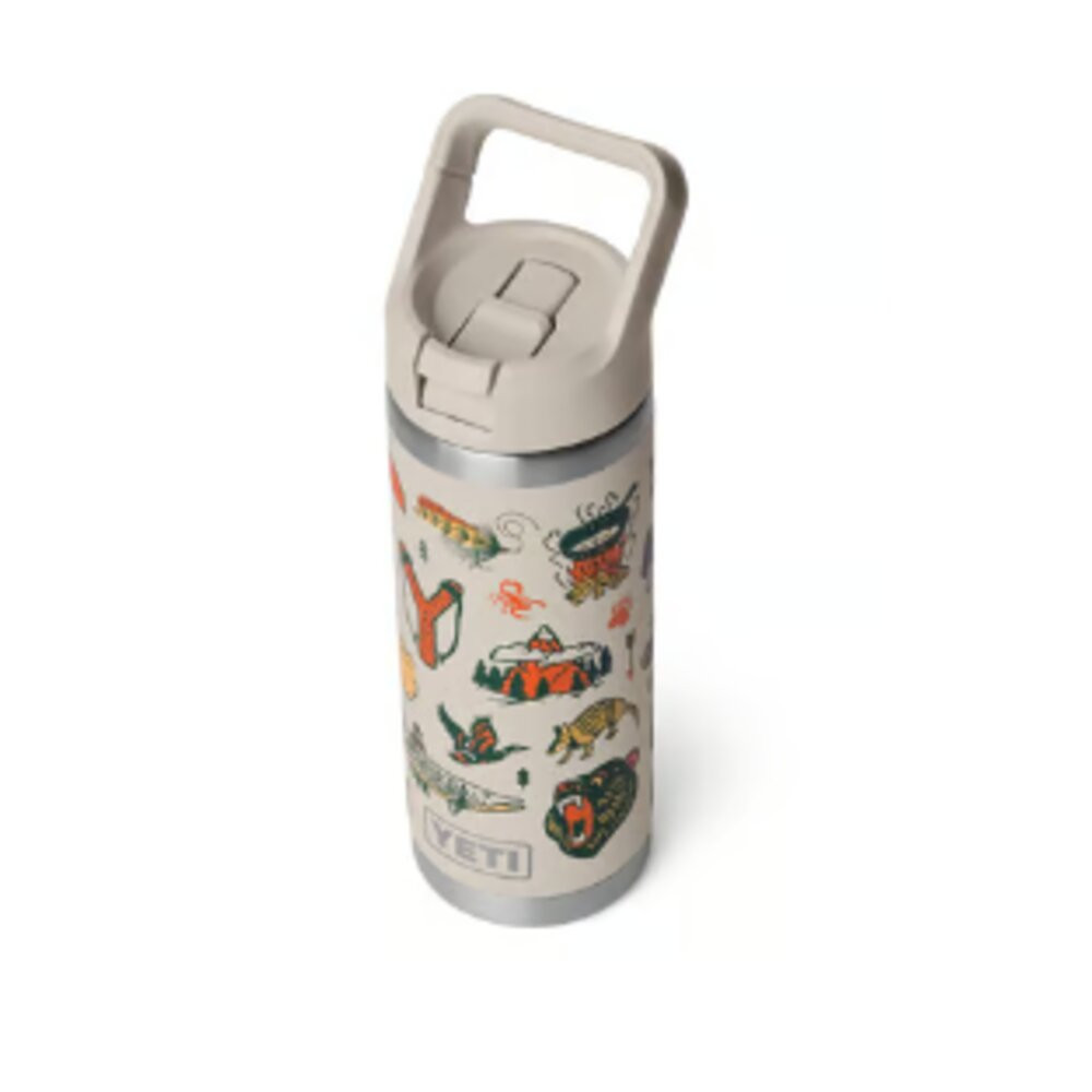 Yeti Rambler 18oz Bottle with Straw Cap - Cape Summer Camp