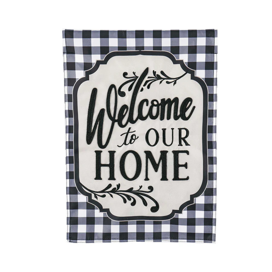 Evergreen House Applique Flag - Thumbnail 2