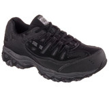 Skechers Men's Work Relaxed Fit: Cankton ST: Black/Charcoal