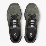 On Cloud X 3 Men's Running Shoe- Olive and Reseda