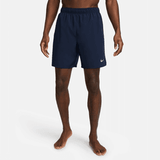 Nike Dri-FIT Challenger Men's 7" Brief-Lined Running Shorts- Obsidian/Black/Reflective Silver