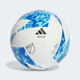 Adidas MLS Club Ball - White / Blue / Bright Cyan